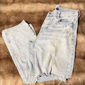 American Eagle Outfitters Light Blue Boyfriend Jeans
